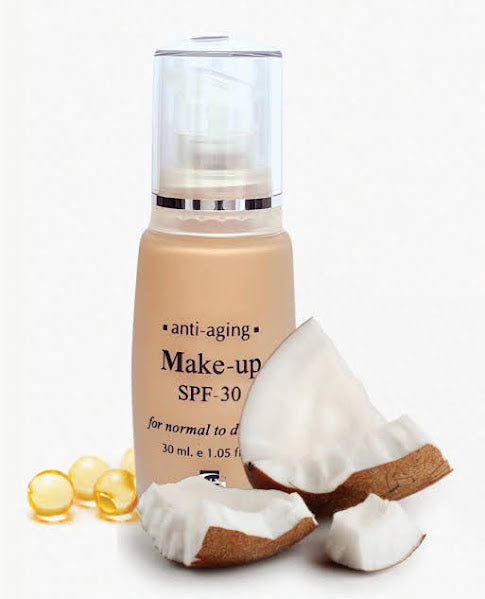 Anti-aging Make-up foundation SPF-30 for normal to dry skin №1 Natural